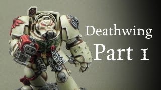 How to paint Dark Angels Deathwing Terminators pt1 [upl. by Idet]