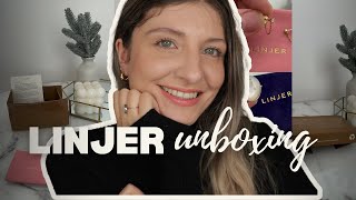 unboxing new jewellery pieces from Linjer  current everyday makeup routine  KezziesCorner [upl. by Adnovoj490]