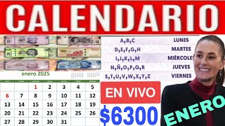 📆🎁 CALENDARIO REGISTROS ADELANTADOS 2025 ADULTOS MAYORES 65 Y MÁS MUJERES 6364 ARIADNA MONTIEL [upl. by Droc193]