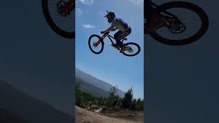 Bernard Kerr Going HUGE shorts hardlinetasmania redbullhardline [upl. by Aseefan]