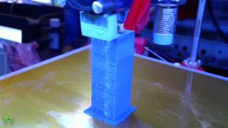 HyperCube printing test temp calibration cube [upl. by Acinomal]