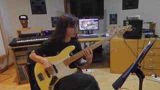 Ornella Mecoli  C lydian scale John Patitucci [upl. by Acima]