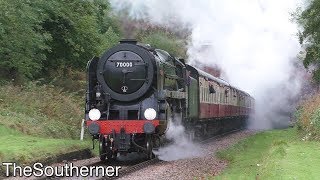 Bluebell Railway  Giants of Steam Gala 13102019 [upl. by Akiram505]