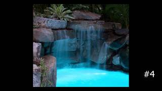 Top 10 Natural Stone Grotto Waterfalls by Lucas Lagoons [upl. by Baggs840]