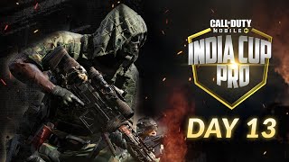 Call Of duty India Cup PRO  Day 13  Finals  LIVE [upl. by Schober]