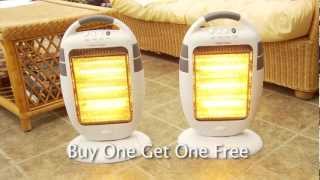 Oscillating Halogen Heater [upl. by Yelsa]