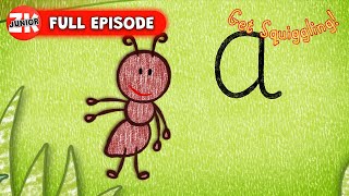 Letter A 🖍️  Get Squiggling Letters  Full Episode [upl. by Archibaldo]