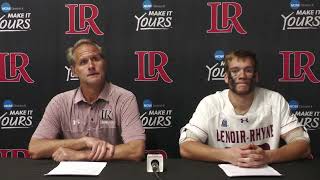 LenoirRhyne vs Limestone Mens Lacrosse NCAA Quarterfinal LenoirRhyne Press Conference [upl. by Rouvin856]