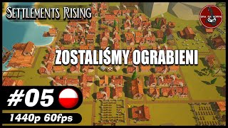 Zostaliśmy ograbieni  5  Settlements Rising gameplay PL [upl. by Eserahc898]