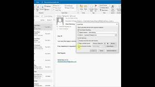 How to create a rule in outlook  Microsoft outlook [upl. by Amles]