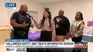 Head start center holding Halloween safety session [upl. by Ninette]