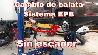 Balatas traseras Vw Tiguan Sistema EPB [upl. by Dinsdale]