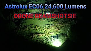 Astrolux EC06 Review Sofirn Q8 Plus 16000 Lumens vs MF01S FT02S L6 with Drone Beamshots [upl. by Joice]