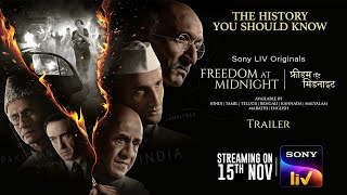 Freedom At Midnight  Official Trailer  Streaming from 15th November [upl. by Aretina]