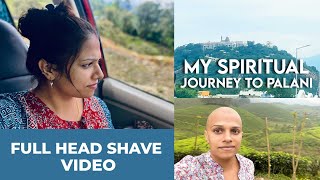 Full Head shave Video  Palani Vlog  Bald Head [upl. by Horowitz]