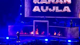 Karan Aujla Entry with Gangsta song live Melbourne [upl. by Aisac]