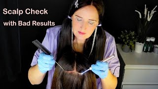 ASMR Doctor Scalp Check amp Dandruff Removal Whispered [upl. by Ennair120]