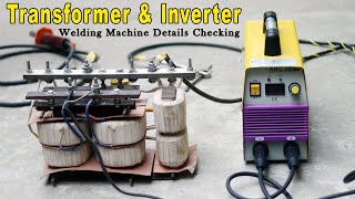 Inverter amp Transformer Welding Machine Test [upl. by Alywt]