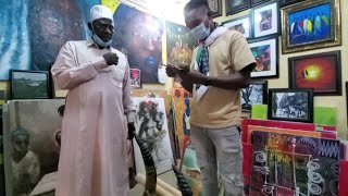 Negotiating Prices amp Buy Art at Jakande Art Market Lekki Lagos [upl. by Selhorst]