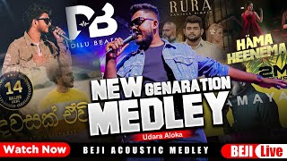 New Genaration Medley  Udara Aloka Beji  BEJI Acoustic [upl. by Flint721]