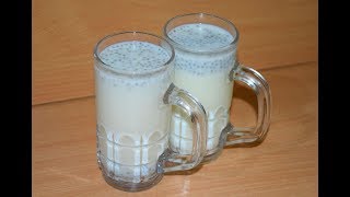 പാല്‍ സര്‍ബത്ത് രണ്ട് രീതിയില്‍  Milk Sarbath recipe in two ways  Paal sarbath [upl. by Gathers]