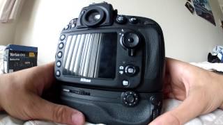 Nikon d800 Fake MBD12 Grip Little Review  Vertax D12READ DESCRIPTION [upl. by Archy]