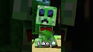 CREEPER vs SKELETON shorts [upl. by Adnilram]