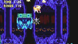 Sonic 3 amp Knuckles Part 10 Lava Reef Zone Super Tails [upl. by Christianna8]