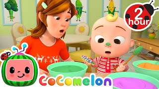 Christmas Colors Song  More Nursery Rhymes amp Kids Songs  2 Hours of CoComelon Holidays [upl. by Aletta]