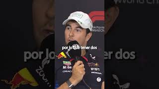 Checo Pérez sobre Pato O’Ward en la conferencia de prensa previa al Gran Premio de Mexico 🇲🇽 [upl. by Llennahs]