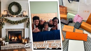 WEEKLY VLOG  BUILDING OUR DREAM FIREPLACE  NEW TRUCK SHOPPING  SHOPPING HAUL amp MORE [upl. by Oratnek]