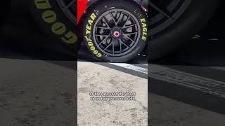 Why do tires at Martinsville start flat NASCAR racing [upl. by Anaik]