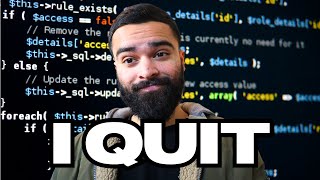 Why I QUIT Software Engineering [upl. by Ahsinrac]