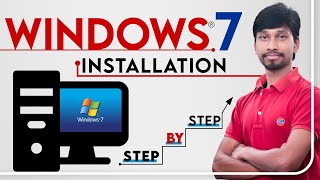 How To Install Windows 7 Step By Step in Hindi  Windows 7 Installation Kaise KareNew Computer Link [upl. by Aduh]