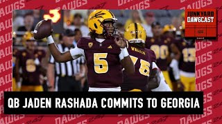 BREAKING NEWS Georgia lands quarterback Jaden Rashada [upl. by Romalda]