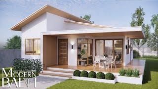 Simple and Elegant Modern Bungalow House Design  3Bedroom [upl. by Bussey]