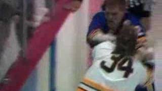 Ulf Samuelsson Hit Cam Neely 1991 Conference Final Game 3 [upl. by Garrot64]