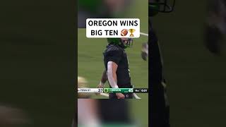 🚨 Oregon defeats Penn State in Big Ten Championship earns first round bye in CFP [upl. by Duster640]