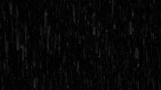 RAIN to Sleep Immediately amp End Insomnia  Dark Screen  Rain to Block Noises sleeprelaxstudy [upl. by Baillie]