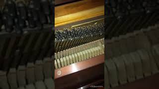 DEAD upright pianos keys F4 and E5 How fix it DIY [upl. by Issi]