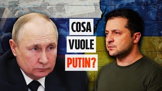 Cosa vuole la Russia dallUcraina Le tre condizioni di Putin per porre fine alla guerra [upl. by Eillak]