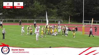 Highlights Elmshorn Fighting Pirates  Lübeck Cougars 1 September 2019 [upl. by Ioved]