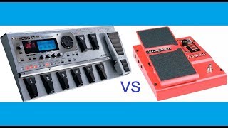 Digitech Whammy 4 VS BOSS GT10 Whammy [upl. by Eetak916]