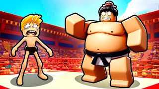 I Became The Biggest Size in Roblox Sumo Simulator [upl. by Ecurb158]