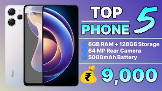 Top 5 Best Mobile Phones Under 9000 In 2024  Top 5 Best Phone Under 9000 In 2024 [upl. by Ycal525]