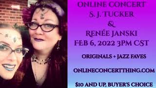 S J Tucker Official quotImbolc Songquot rehearsal amp Feb 6 online show preview with Renée Janski [upl. by Clarkin]