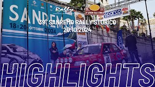 CIRAS  39° Sanremo Rally Storico  Highlights Day 2 [upl. by Norraj]