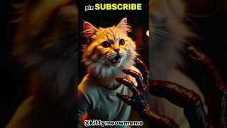 Father cat and kitten get trapped in a city full of zombies🧟🙀 cat cute funny catlover viral [upl. by Whitnell]