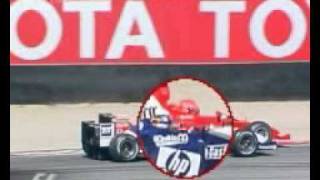 Formula 1  2003  Italy  Michael Schumacher vs Juan Pablo Montoya  Finish of battle [upl. by Sontich]