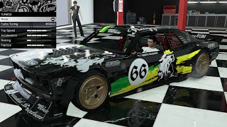 GTA 5  Past DLC Vehicle Customization  Declasse Drift Tampa Hoonicorn Mustang Ken Block Tribute [upl. by Massiw170]